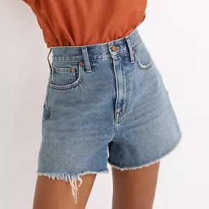 Madewell Momjean Shorts